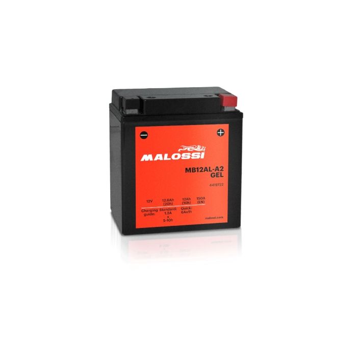 MALOSSI BATERIJA MB12AL-A2 GEL 12A (134x80x161)