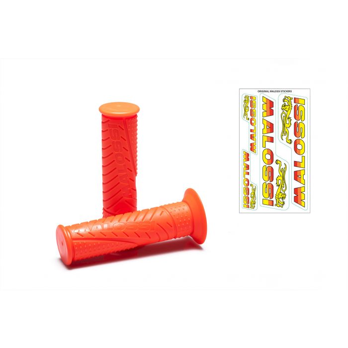 2 MALOSSI MHR FLUO ORANGE ROČKE odprti konci